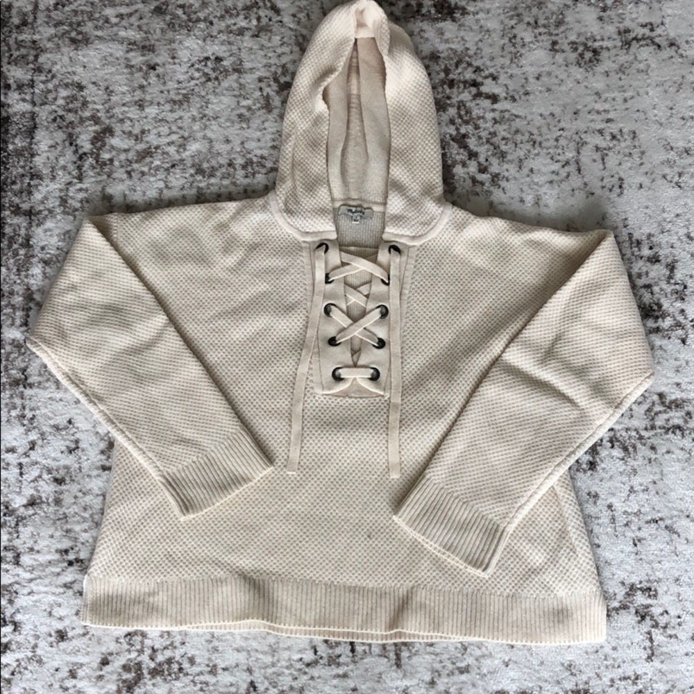 Madewell White Sweater